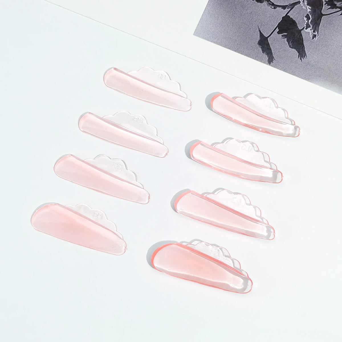 v Curl Lash Lift Shield clear Korean Lash Lift Kit Private Label Oem Silicone Pad Tint Set Reusable Lash Lift Jelly Rods MegaBDM