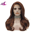 Black Women Human Hair Top Grade Quality Wholesale Futura High Temperature Synthetic Wigs Lace Front Wigs MegaBDM