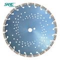 SANG Customizable  Laser Welding  350mmTurbo Segment Long Working Life Diamond Saw Blades for Reinforced Concrete Cutting