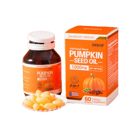 OEM Pumpkin Seed Oil Softgel Capsules Supports Healthy Urinary Flow & Prostate Function for Adults