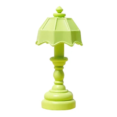Doll House Simulation Miniature Mini Candy Colored Lighting Fixtures Desk Lamp Model Decor Gift 1/6 MegaBDM