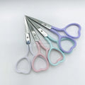 Heart Shaped Eyebrow Trimming Scissors Embroidery Scissors False Eyelash Beauty Scissors Sewing scissor