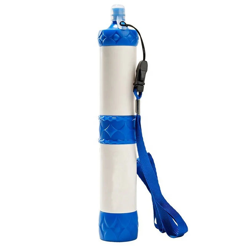 Portable High Efficiency Outdoor Water Purifier Food Grade ABS Material Manual Power Source