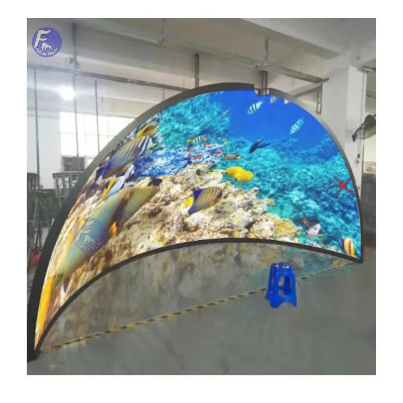 China Stage Background Screen P1.2 P1.5 P1.8 P2 P2.5 P3 P4 Indoor Outdoor Led Display Video Screen for Flexible Led Screen
