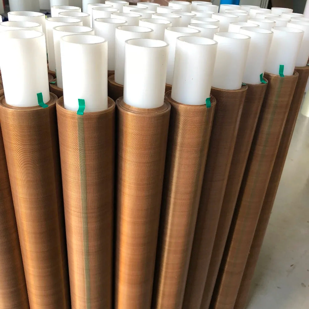 Factory-Priced PTFE Coated Tape Full Jumbo Rolls - Professional Wholesale PTFE Master Roll Supplier for Industrial Customization
