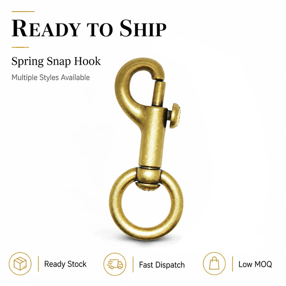 Super High Quality Luxury Small Zinc Alloy Swivel Snap Hook Quick Release Heavy Duty Safety Durable Industrial Hardware MegaBDM