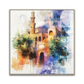 Wholesale Modern SOA Arts Watercolor Arab Contractors Middle Eastern Style Canvas Paper Wall Art Prints for Home Artwork Hotel