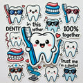 Customized Cartoon Household Decorative Stickers Fashionable and Personalized MegaBDM