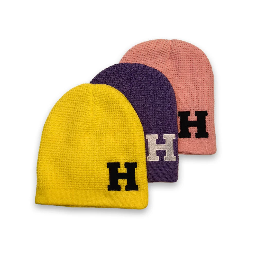 Lightweight Running Hat Customizable Waffle Cap With Embroidery Logo Skull Cap Beanie For Cycling & Mountaineering