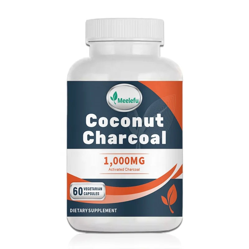 Private Label Activated Charcoal Capsules With Coconut Charcoal Activated Charcoal for Kidney Support Activated Charcoal Pills MegaBDM
