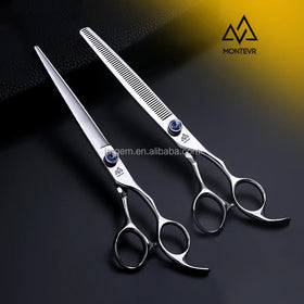 For All Groomer 7 / 7.5 Inch Dog Grooming Scissors Set Classic Pet Shears Tools Products