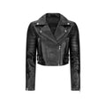 Fashion Women Genuine PU Leather Jackets Custom Made Winter Wear Stylish high quality Casual Cropped Women Leather Coats