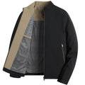 OEM Factory Live Style Mens Jacket 2024 Spring New Style Middle Aged Business Casual Fathers Coat Stand Collar Mens Jacket