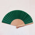23cm High Quality Personalized Bamboo Hand Held Fan Custom Printed Logo Folding Fan Wholesale Fan Women Wedding Dance
