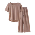 Premium Women's Interlock Pyjama Set Breathable Cotton Double Jersey Romantic Luxury Pattern Winter Premium Fabric Finishing