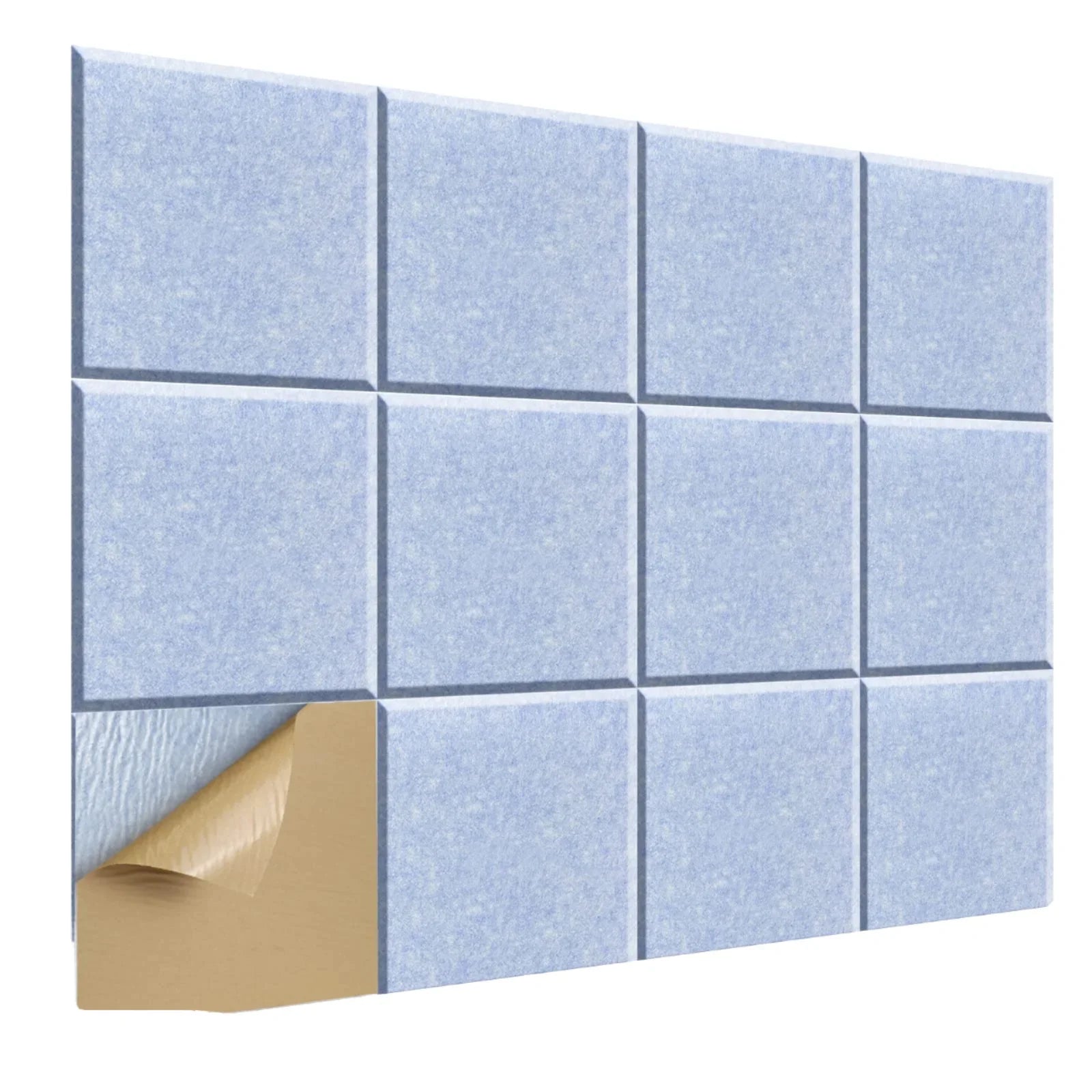 Lightweight Polyester Fiber Grooved Sound-absorbing Board Acoustic Wall Panels