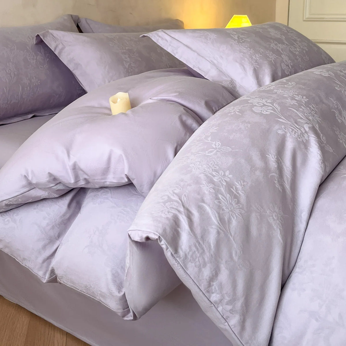 High End 2026 New Luxury Hotel Textile Bed Linen 300tc Long Staple Cotton Bedsheet 4-Piece Modern Duvet Cover Bedding Set MegaBDM