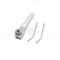 Stainless Steel Three-Way Dental Syringe 2 Nozzles Air Water Spray Dental Chair Accessory Oral Care Device Multi-Purpose Hygiene