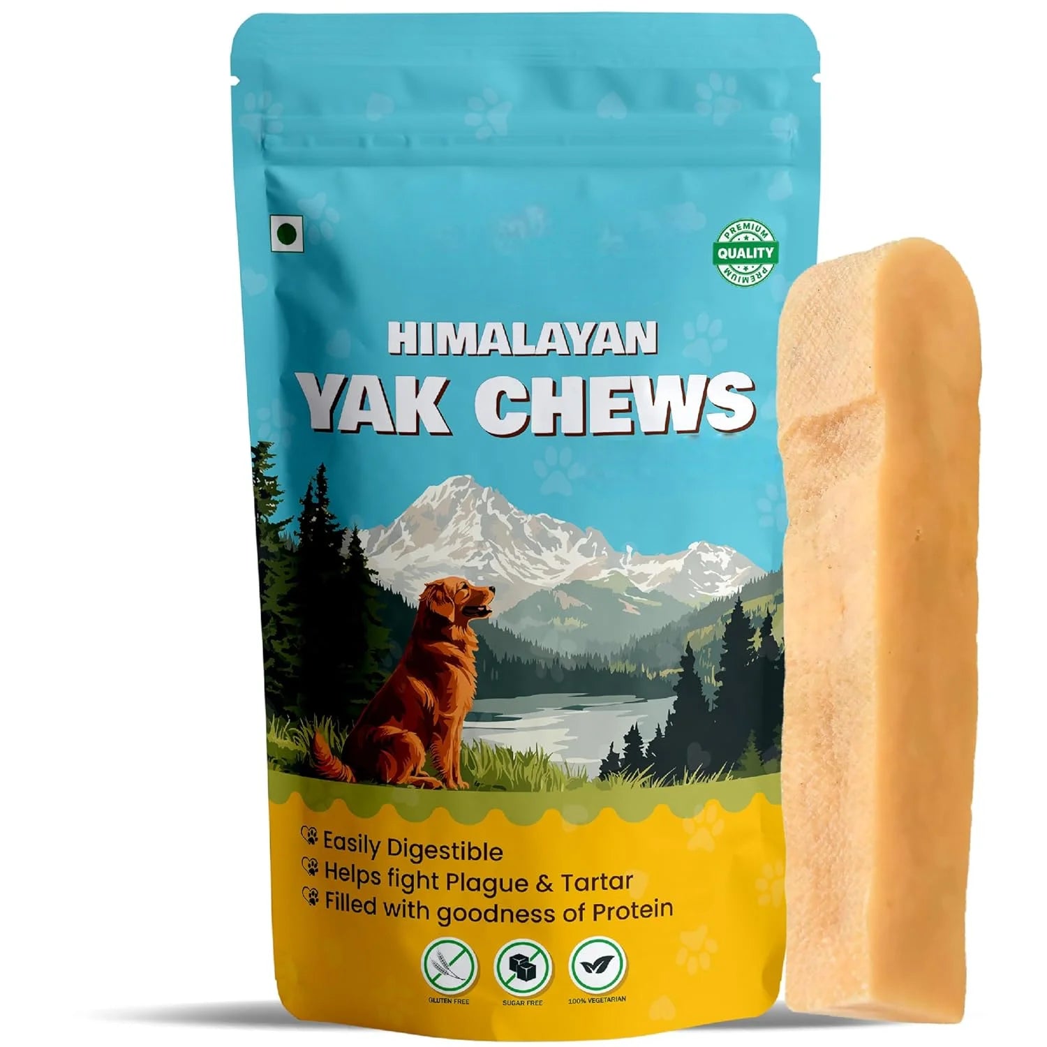 Himalayan Yak Cheese Chews for Dogs Natural Mint Flavor Long Lasting Dog Treats Healthy Yak Milk Chews at Wholesale OEM Price