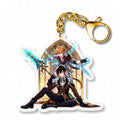 Custom UV Printed Anime Cartoon Keychain Personalized Digital Photo Plastic MegaBDM