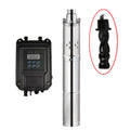 RANKING SPX-72-180 DC Brushless Solar Submersible Stainless Steel Screw Pump  Deep Well Pump  180m Head MPPT Controller 1.6HP