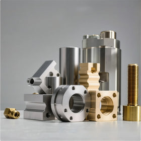 High-Precision 5 Axis CNC Machining Services Custom Milling for Turning Stainless Steel Aluminum Titanium Parts 0.01mm