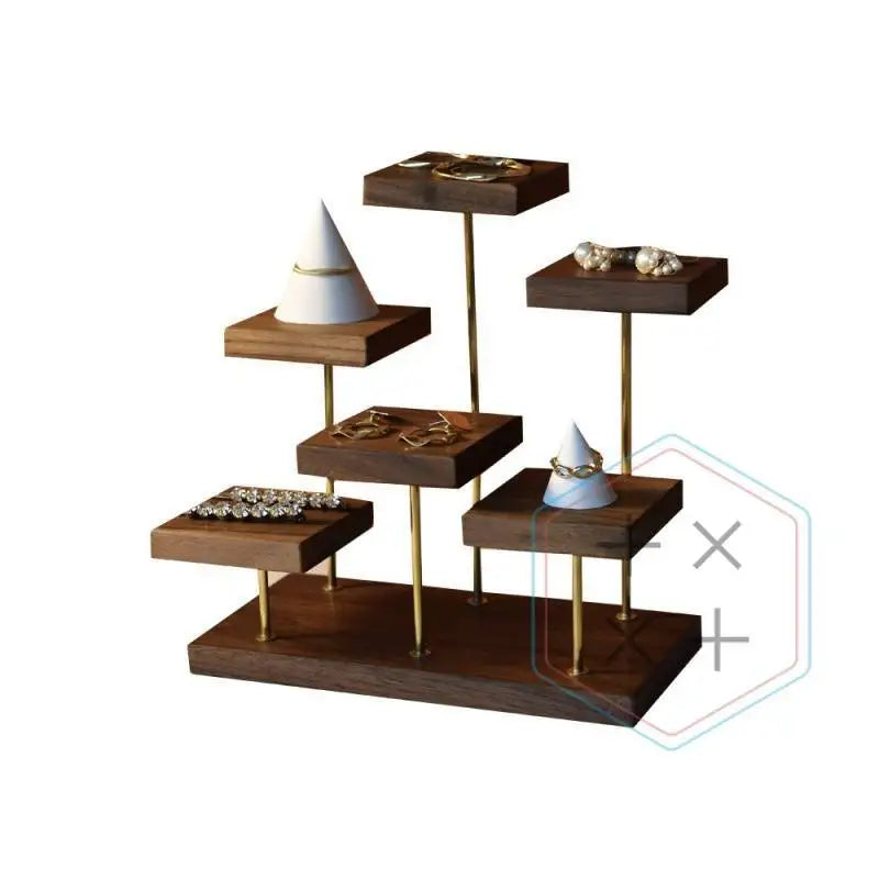 Rings Earrings Jewelry Ladder Display for Stand