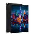 Wholesale Modern Cityscape Canvas Art Print Poster Hotel Abstract Watercolor Skyline Glossy Canvas Oil Painting Wall Art Decor MegaBDM