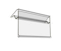 Free Sample PVC Transparent Plastic Retail Store Awesome Tag Data Strips Price Label Holder