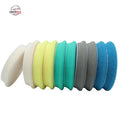 Leadmax 6-Inch Wool Polishing Buffing Pads 100mm Diamond Polishing Autonomous Rotary Car Detailing Machine Yellow Polybag OEM