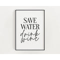 Minimalism Poster Simple Modern Quotes Wall Art Watercolor Black White Wall Poster Prints Living Room Home Decor