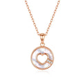 Lucky Four-Leaf Clover Sterling Silver 925 Necklace Female Niche Design Light Clavicle Chain Gold Chain Necklace for Women