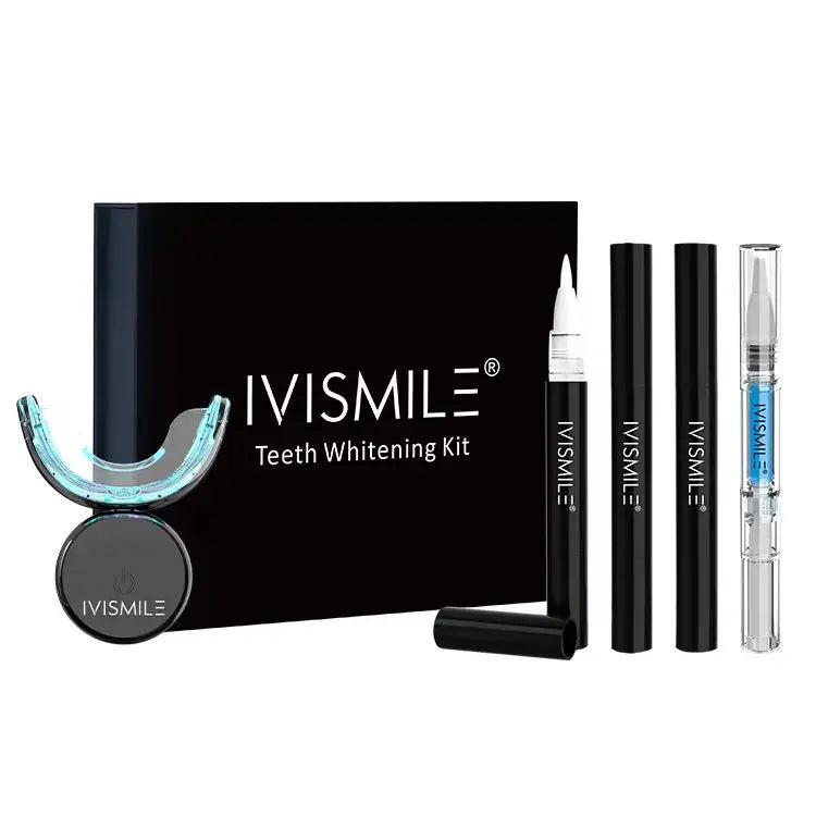 Teeth Whitening Gel Kit Private Label 32 Led Blue Light Dental Whitening Gel Professional Home Use for Sensitive Teeth