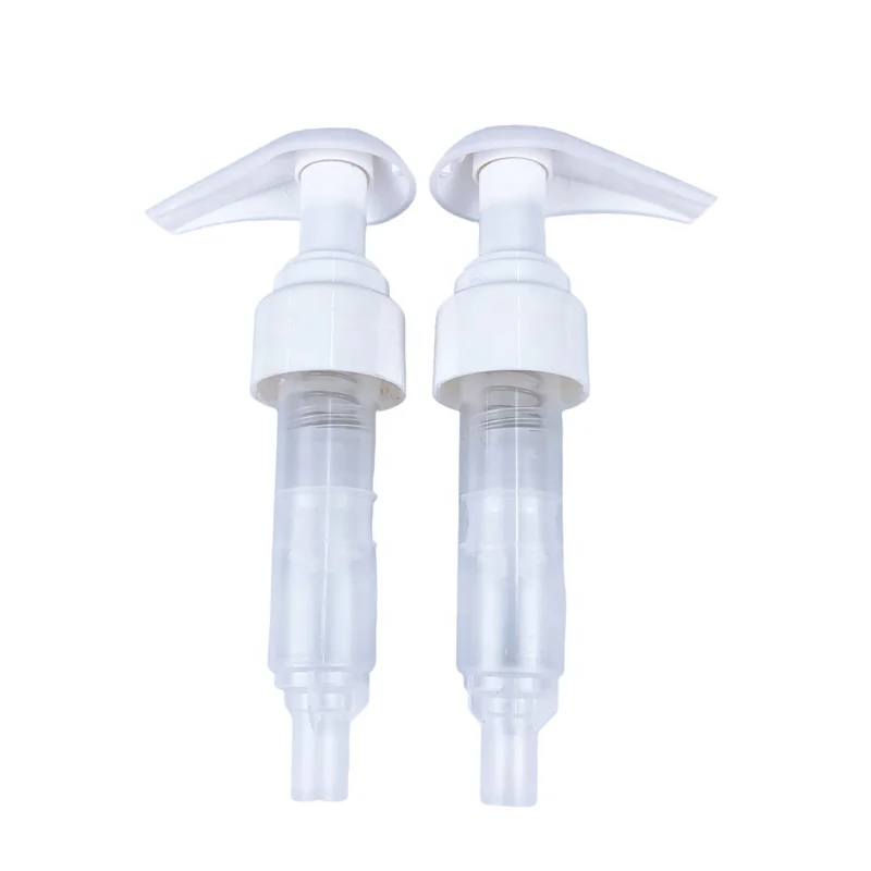 Syrup Pump Bottle Stopper 28/410 4cc 5cc PP Plastic Non Spill Cosmetic Use Big Dosage Leaf Shape