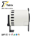 Tatrix DK22212 DK DK-22212 Black on White Shipping Label Thermal Paper Shipping Label Roll for Brother QL-1060N Series Printer MegaBDM