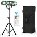80W 7in1 Bracket Effect Light Remote Control Purple Strobe Effect Light Red and Green Laser Stage Effect Beam Light MegaBDM