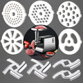 Meat Grinder Blades Plate Discs Stainless Steel Food Knife Cutter Meat Grinder Replacement Parts for Size 5 Stand Mixer