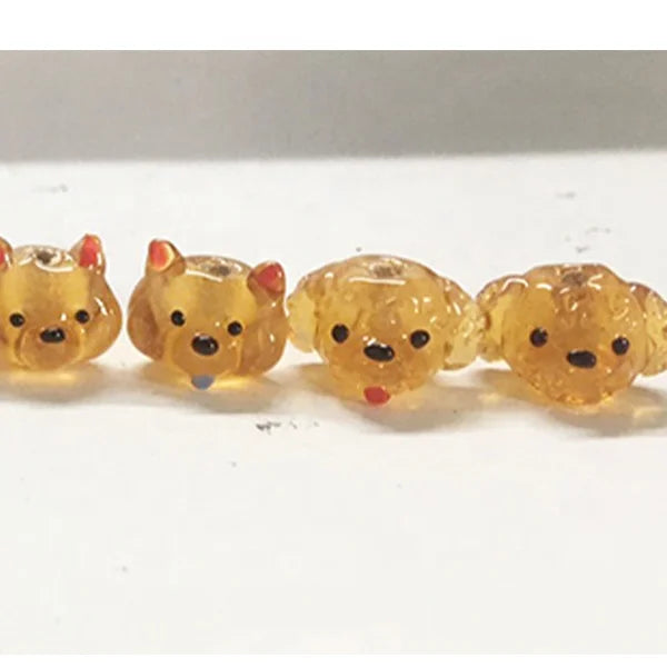 Murnao Hand Blown Glass Figurine Animal Beads-Custom Color & Shape