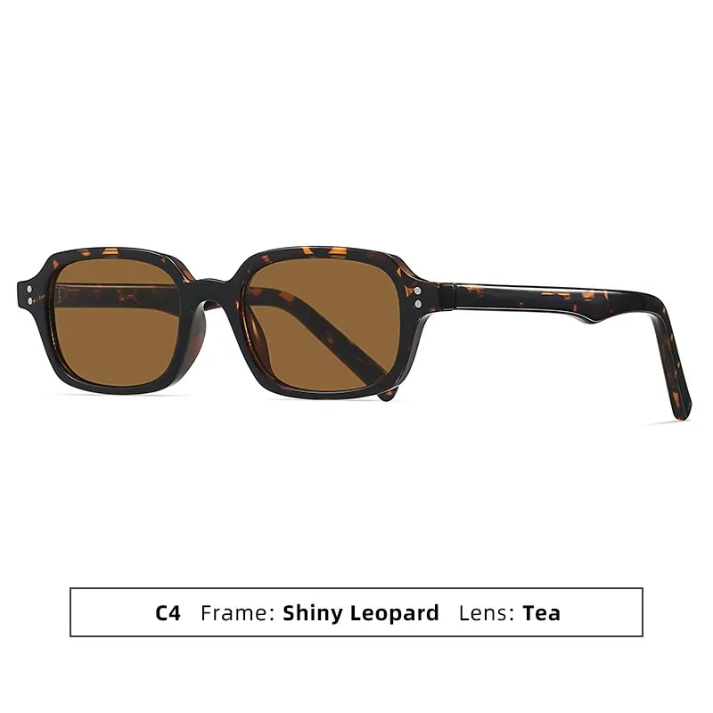 Tortoise Acetate Sunglasses for Men Women Polarized UV400 Square Sun Protection Holiday OEM ODM Exporter MegaBDM