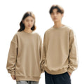 OEM Custom Logo Embroidery Cotton Pullover Sweatshirt Men's Work Uniform Workable Daily Wear Plus Size Logo Advertising T-Shirts MegaBDM