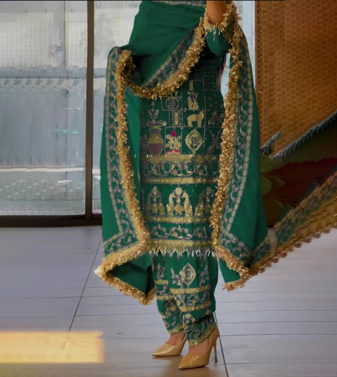 Special Dhoti Salwar Readymade Customizable Georgette With Digital Print With Dhoti Style Pant Traditional Indian Outfit Women