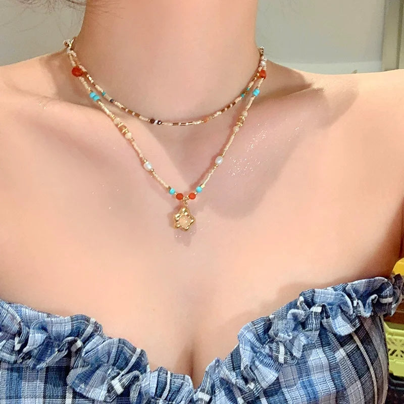 2024 Popular Silver Necklace with Silver Cross Pendant Unique Design and Elegant Delicacy