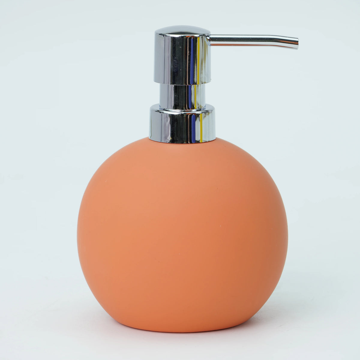Eco-Friendly Resin Cylindrical Soap Dispenser Bathroom Accessory for Home & Hotel Use MegaBDM