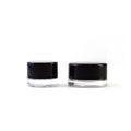 Hot Sale Child-Resistant Concentrate Glass Jars 2ml 4ml 5ml 7ml 9ml Transparent Round with Screw Cap Safe for Children