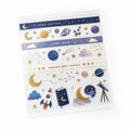 Custom Cute Transparent Waterproof Vinyl Stickers (Double White Base) Die Cut Custom Design Sheet MegaBDM