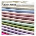 RTS Wholesale Bridal Satin Fabrics 75gsm 100% Polyester Super Soft Free Sample Woven Fabric for Dresses MegaBDM