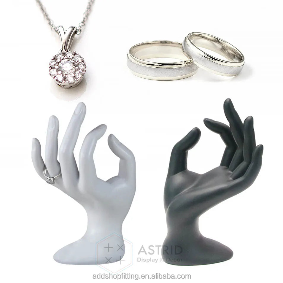 Resin Modern Jewelry Holder Display Stand for Shop with Necklace Bracelet Ring Earring Display