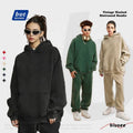 Hoodies Wholesale High Quality Heavy Weight Hot Sales Blank Customization Men's Acid Wash Fleece-lined Hoodie