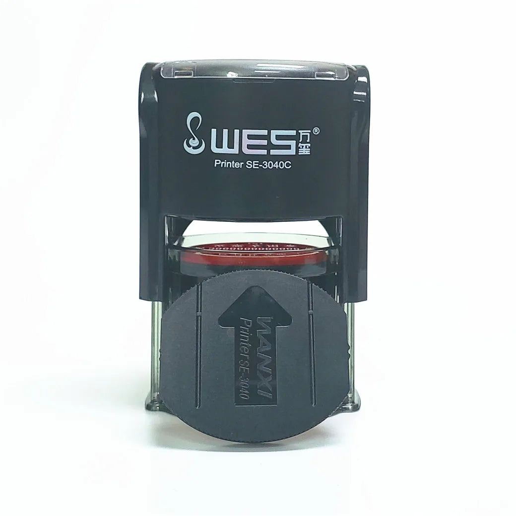 WES Manufacturer SE-3040 Plastic Automic Stamps Self-Inking Stamp