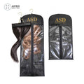 Astrid 29 X 60 cm Custom Logo Single Tier Display Hangers for Extensions Hair Wig Bags Space-Saving Wardrobe Bathroom Organizers